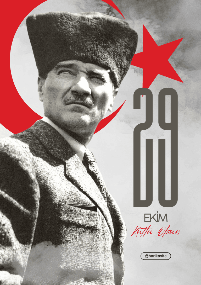 29 Ekim Cumhuriyet Bayramı Panoları