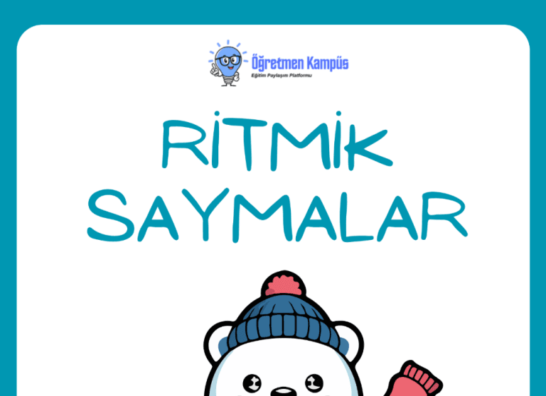 Ritmik Saymalar Eğlenceli Kitapçık
