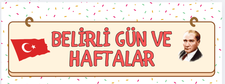 Sınıf Pano Başlıkları