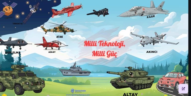 Milli Teknoloji Pano Çalışması