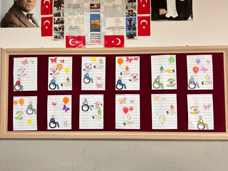 3 Aralık Dünya Engelliler Günü Pano Çalışması 1