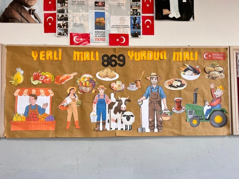 Tutum Yatırım ve Türk Malları Haftası Pano Çalışması
