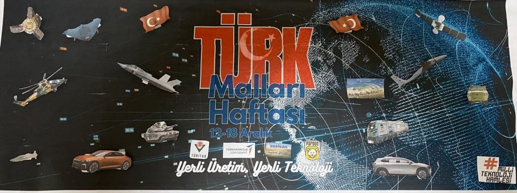 Tutum Yatırım ve Türk Malları Haftası 3 Boyutlu Pano