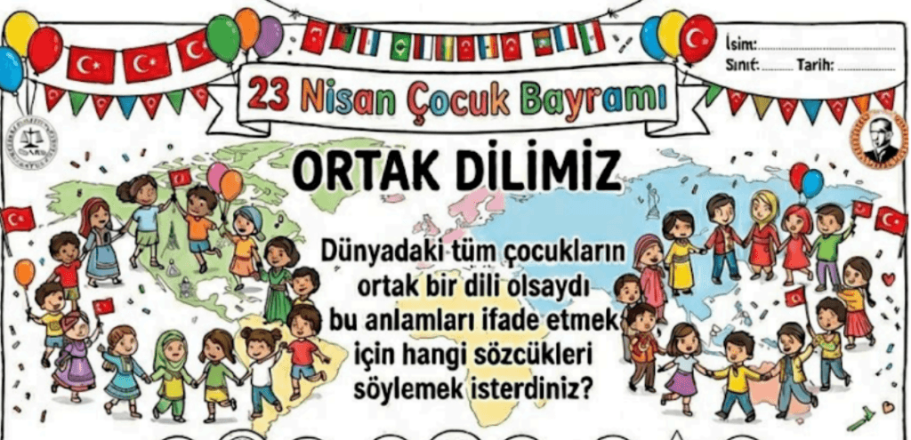 MAARİFİN KALBİNDE ÇOCUK-ORTAK DİLİMİZ ETKİNLİĞİ