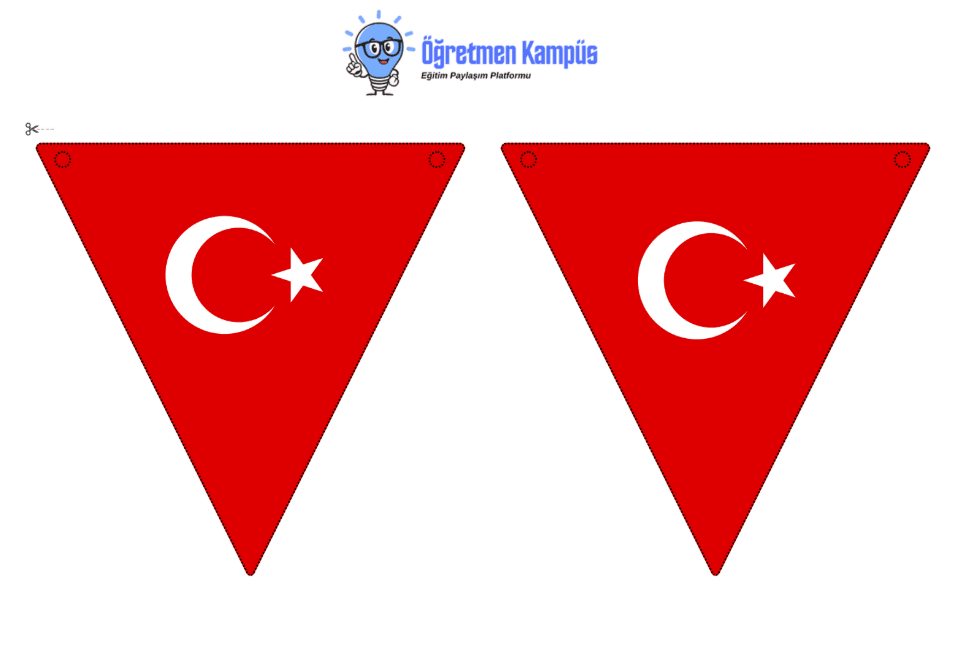23 Nisan İçin Sınıf Süsleri