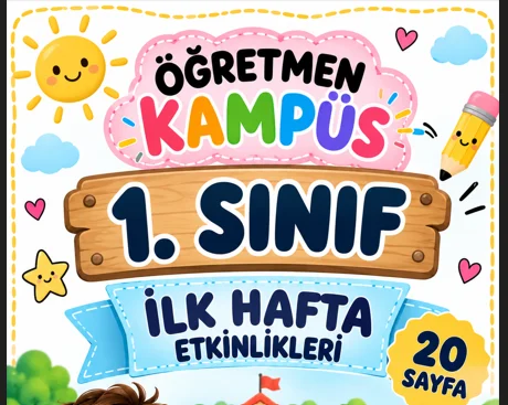 1. Sınıf İlk Hafta Etkinlikleri
