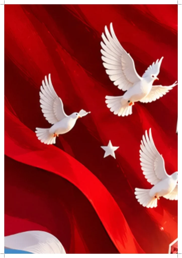 29 Ekim Cumhuriyet Bayrami Posteri