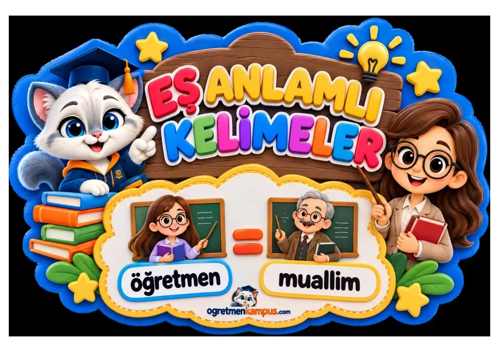 Eş Anlamlı Kelimeler Panosu