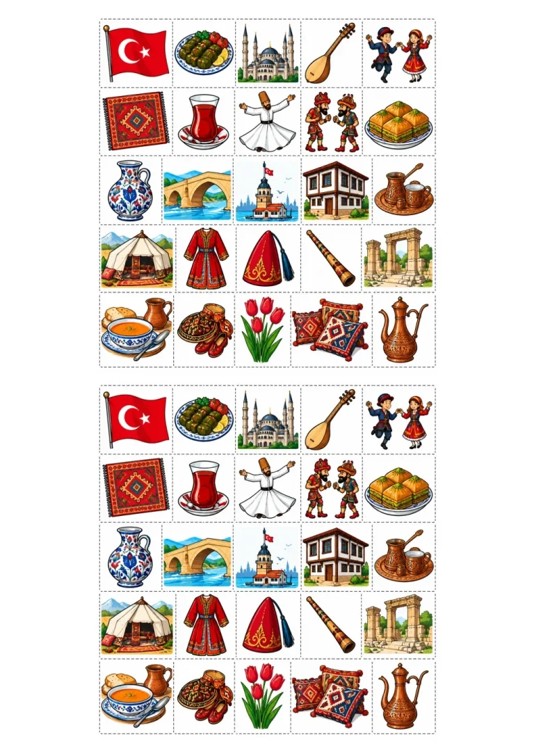 Kültürümüzü Yansıtan Ögeler Görselleri
